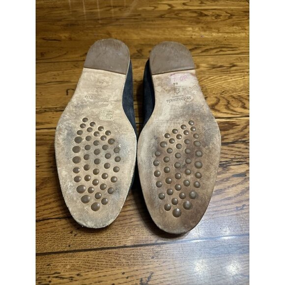 Pedro Garcia Black Loafers with Leather Sole Size 44/11 - Picture 6 of 8